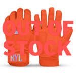 Royal Grip Short Cuff - Orange with Rainbow Crown