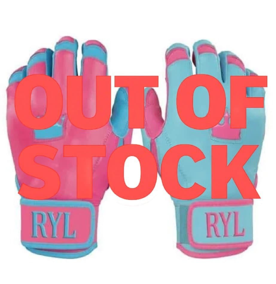 Royal Grip Short Cuff - Pink/Sky Blue Reverse