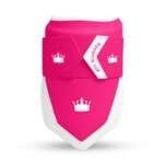 Royal Strike Elbow Guard - Deep Pink/White - Elite Leather