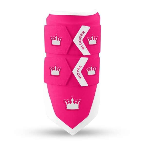 Royal Lock Royal Lock Elbow Guard - Deep Pink/White - Elite Leather - Royal Slugger
