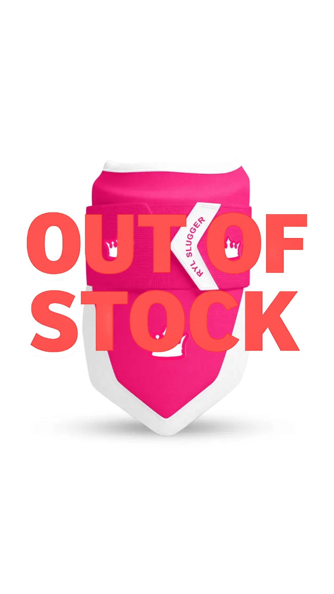 Royal Strike Elbow Guard - Deep Pink/White - Elite Leather