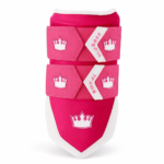 Royal Lock Elbow Guard - Deep Pink/White - Elite Leather