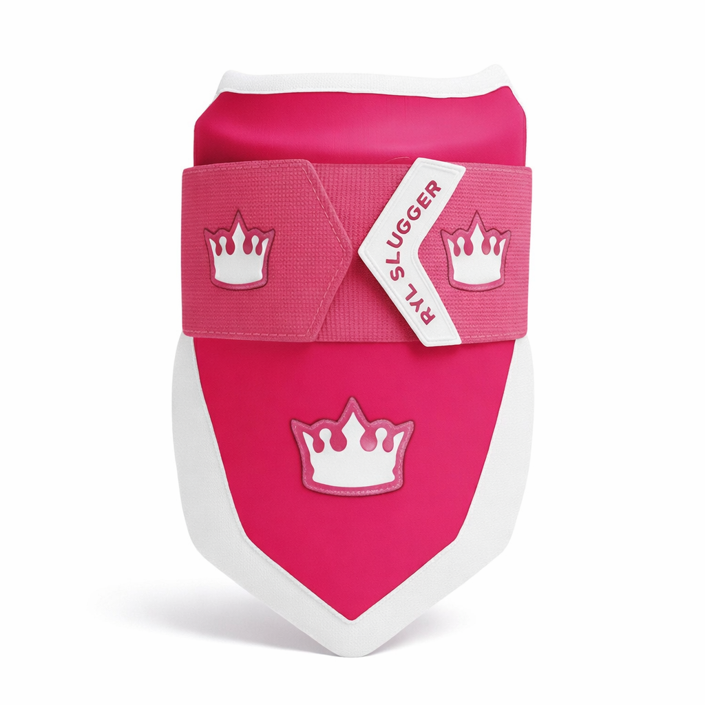 Royal Strike Elbow Guard - Deep Pink/White - Elite Leather