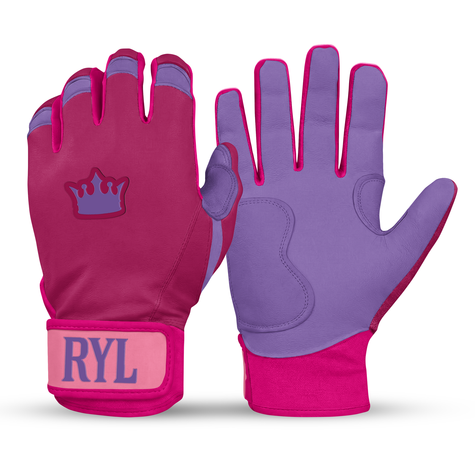 Royal Grip Short Cuff - Dark Pink/Pink/ Purple