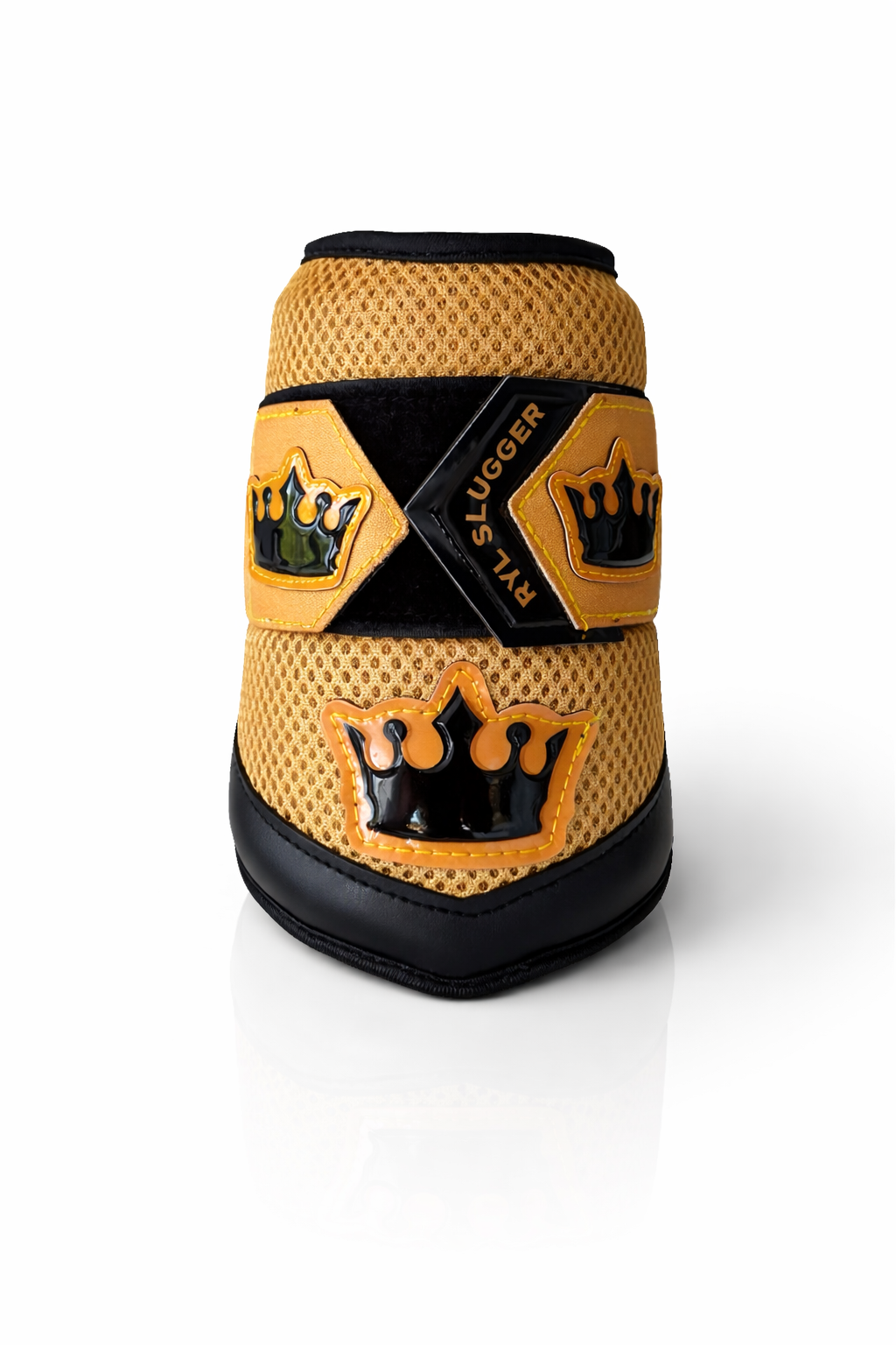 Royal Strike Elbow Guard - Gold/Black - Performance Fabric