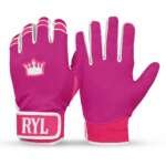 Slim Grip Short Cuff - Fuchsia/Hot Pink/White