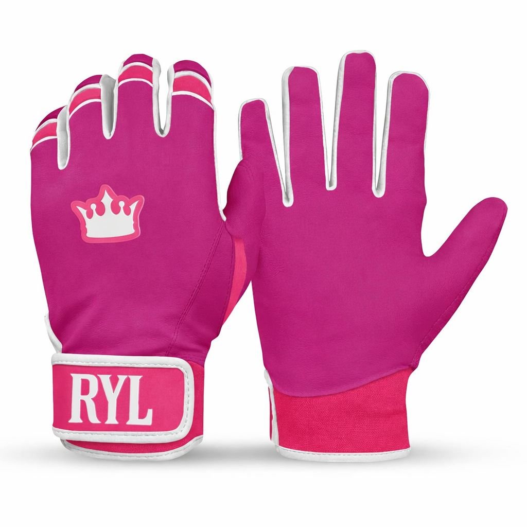 Slim Grip Short Cuff - Fuchsia/Hot Pink/White