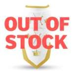 Royal Lock Elbow Guard - White/Gold - Elite Leather