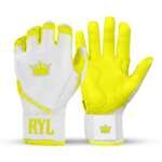 Royal Grip Long Cuff - White/Yellow