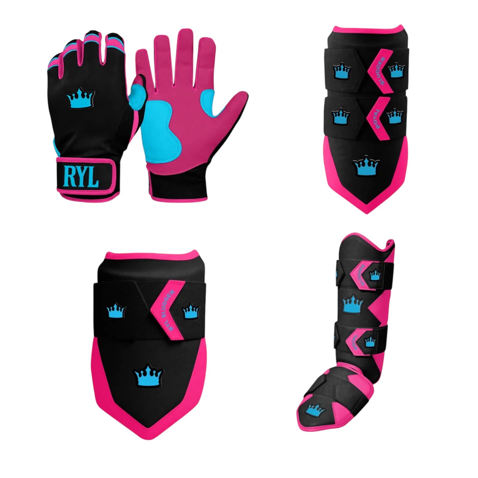 ROYAL BUNDLE - Black/Pink/Sky Blue