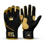 Royal Grip Long Cuff - Black/Gold