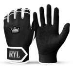 Slugger Grip Short Cuff - Black/White/Chrome