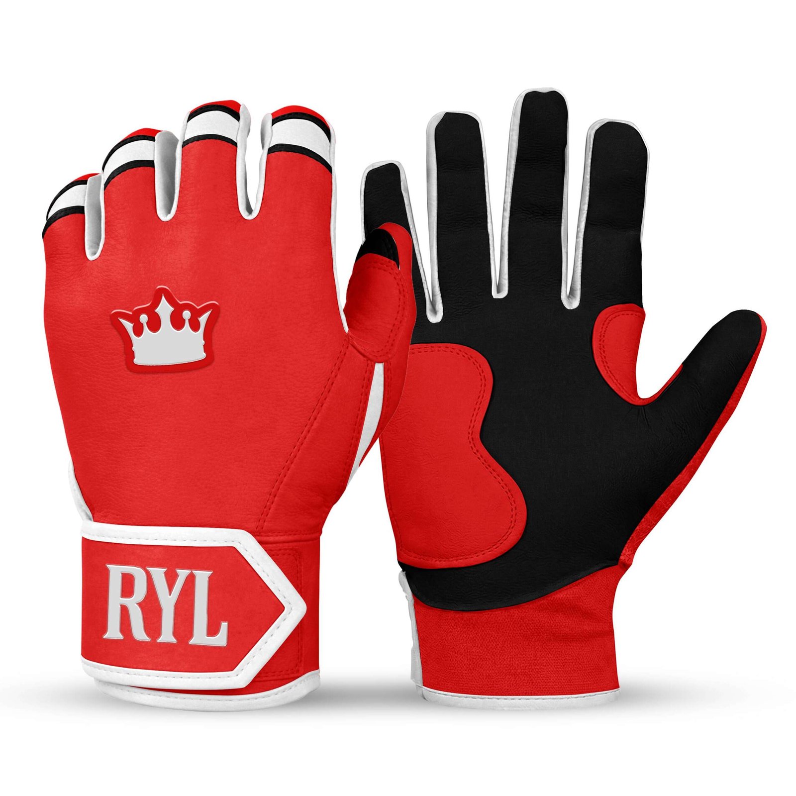 Royal Grip Short Cuff - Red/White/Black