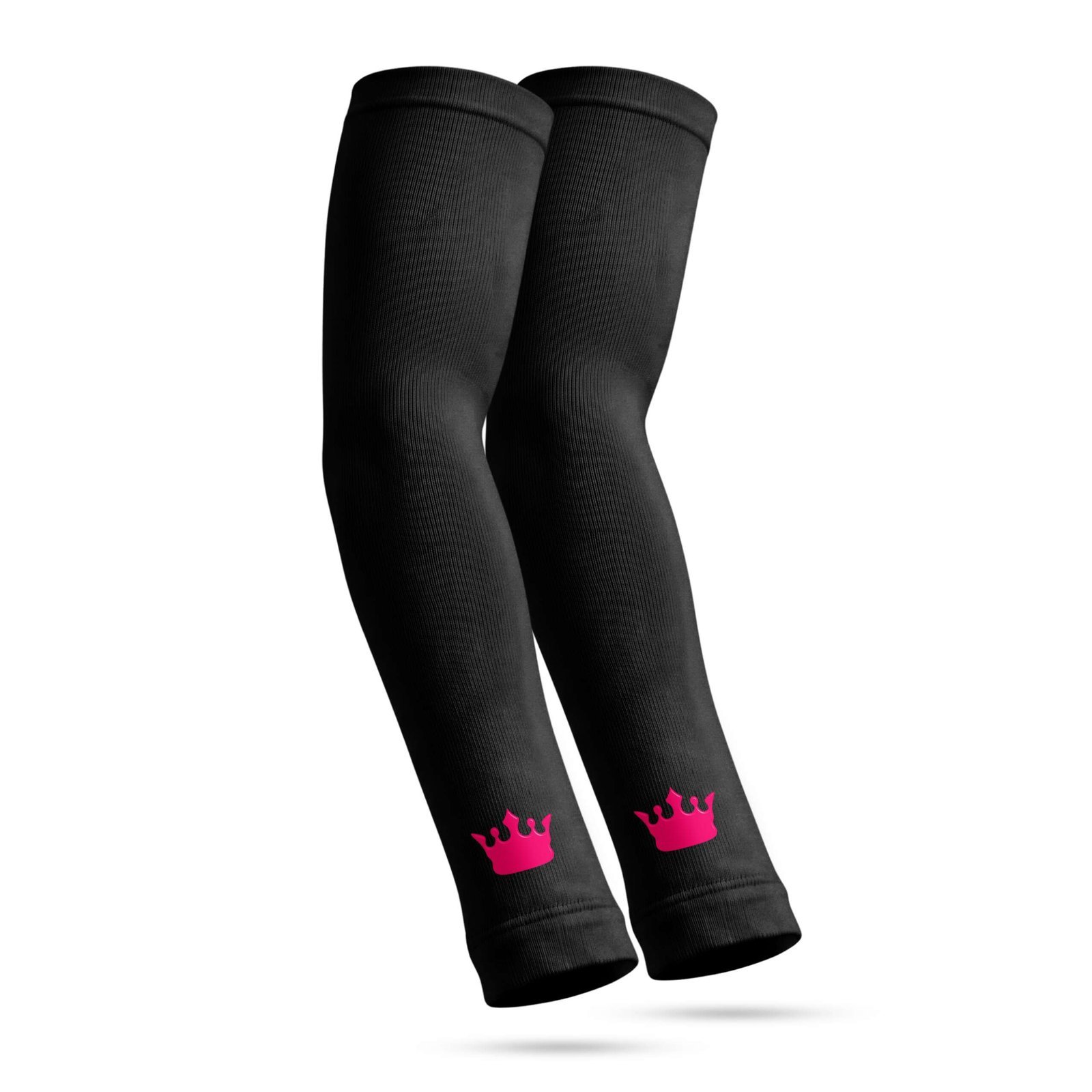 Royal Sleeves BLACK/FUCHSIA (PAIR)