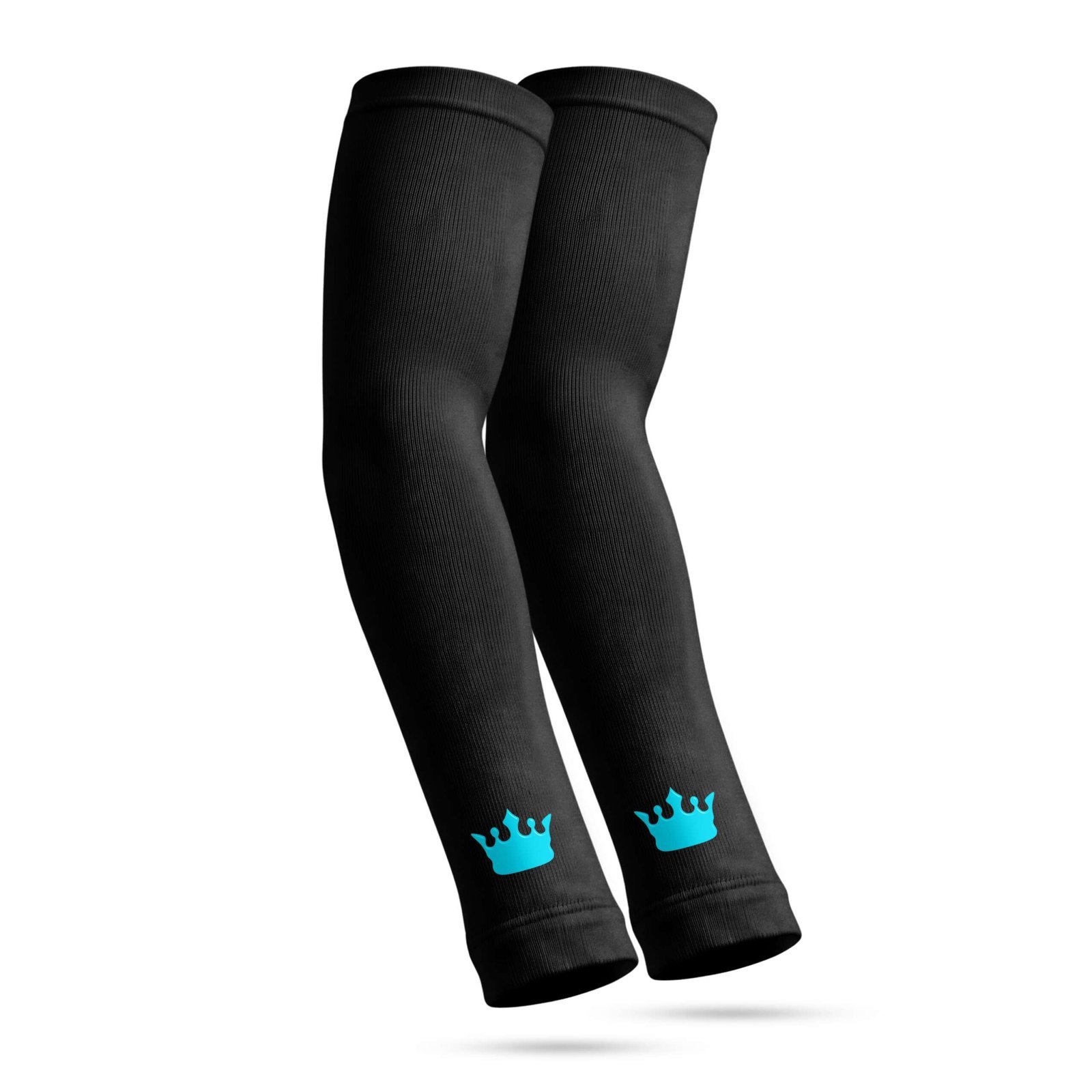 Royal Sleeves BLACK/SKY BLUE (PAIR)