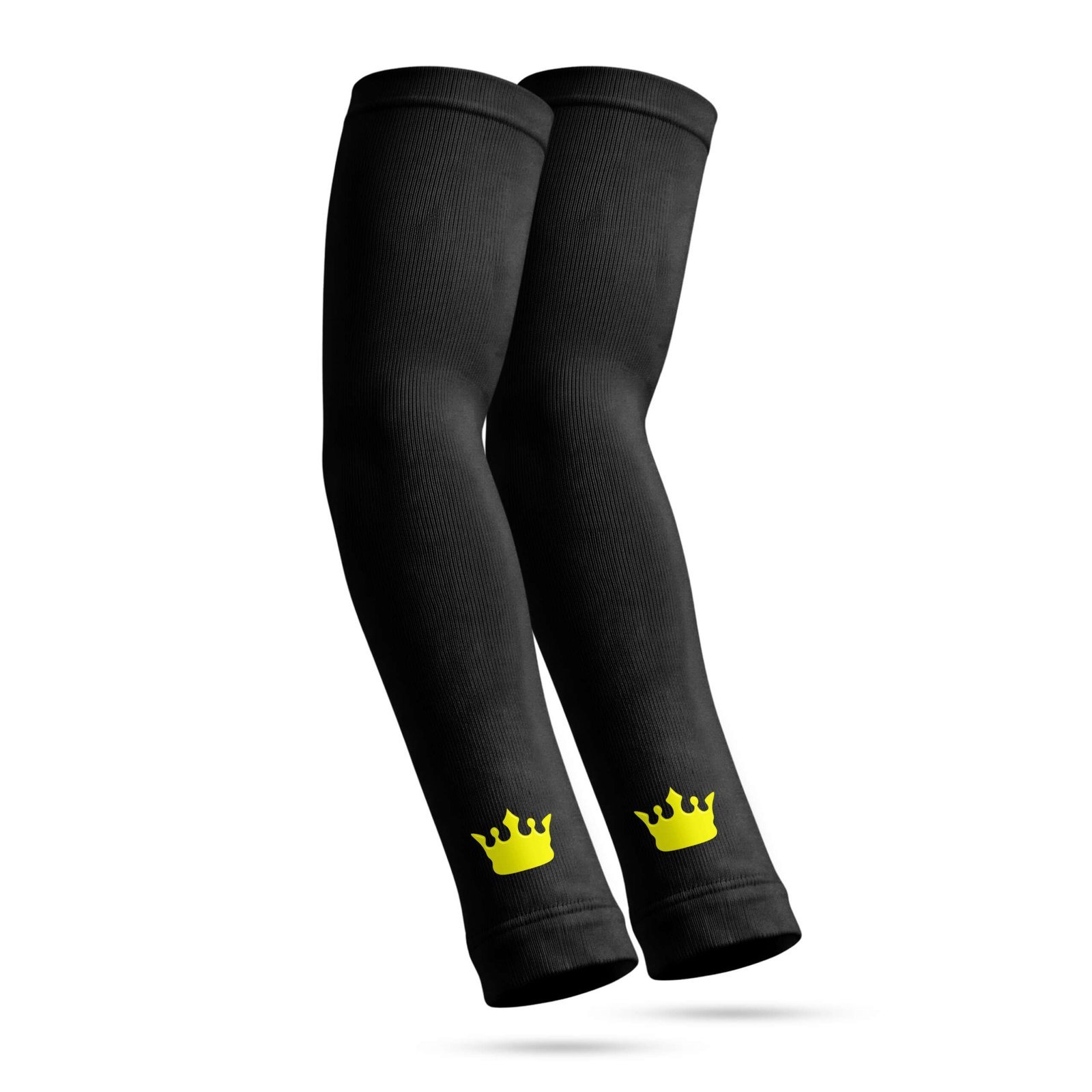 Royal Sleeves BLACK/YELLOW (PAIR)