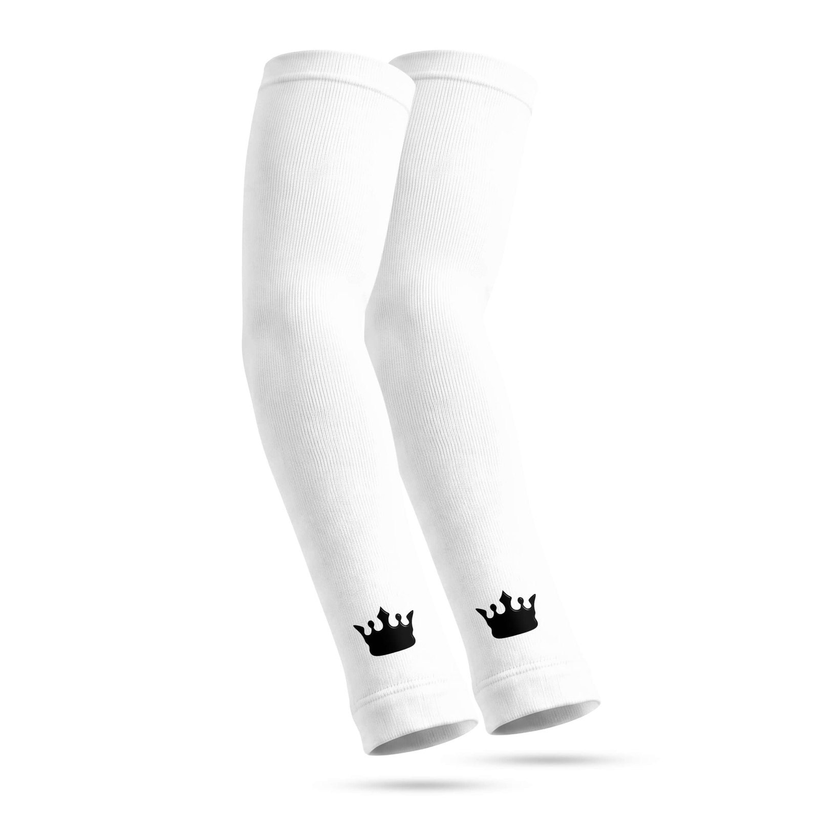 Royal Sleeves WHITE/ BLACK (PAIR)